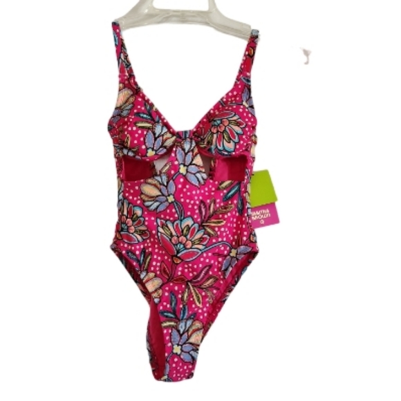 TABITHA BROWN TARGET COLLABORATION ONE PIECE SWIMSUIT SZ XS - Picture 1 of 7
